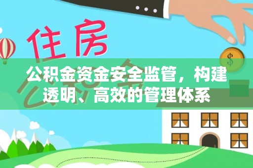 袁州公积金资金安全监管，构建透明、高效的管理体系