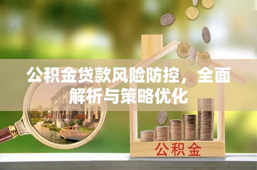 袁州公积金贷款风险防控，全面解析与策略优化