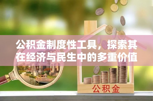 袁州公积金制度性工具，探索其在经济与民生中的多重价值