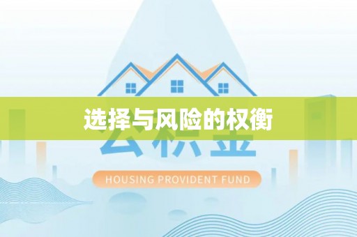 袁州选择与风险的权衡