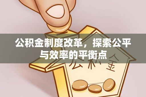 袁州公积金制度改革，探索公平与效率的平衡点